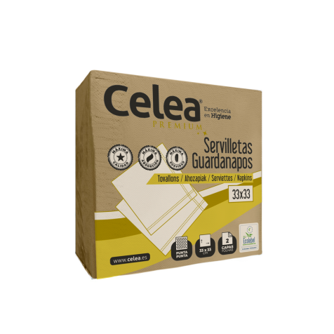 Servilleta Natural 33x33 2C PPP P-50