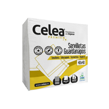 Servilleta Blanca 40x40 2C PPP P-50