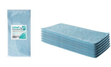 Bayeta Microfibra Multiusos Azul 40x38cm  320 gr/m2