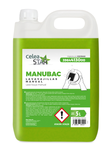 Lavavajillas Manual MANUBAC STAR 5L - FA