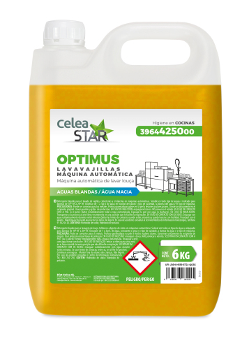 Lavavajillas Máquina OPTIMUS STAR Aguas Blandas 6 kg - FA