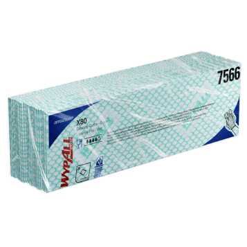 Paño WypAll® X80 Verde Interplegada