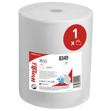 Paño WypAll® X60 Blanco Bobina