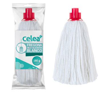  Fregona Hilo Algodón Blanco   180 g - FP